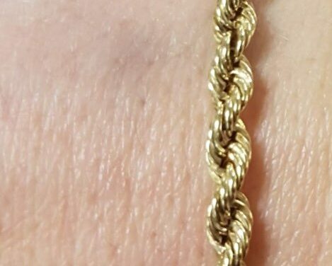 Gouden armband verloren(Update)