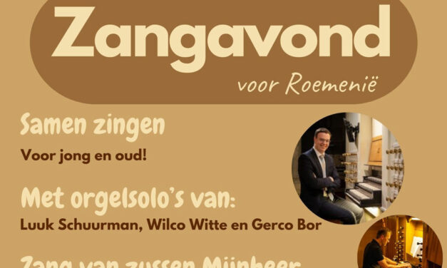 Zangavond voor Roemenië