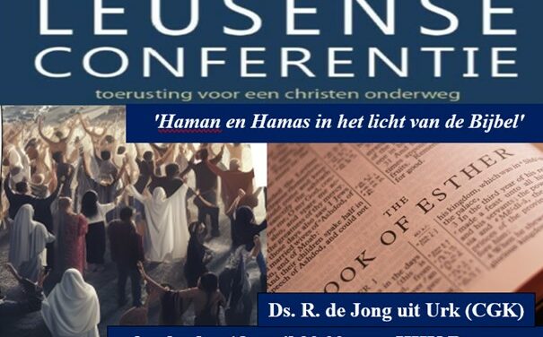 Lezing Leusense Conferentie in Rouveen donderdag 18 april 2024