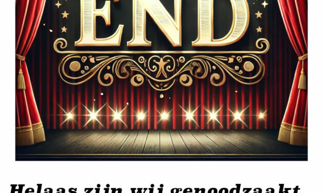 Einde toneel v.v. Staphorst