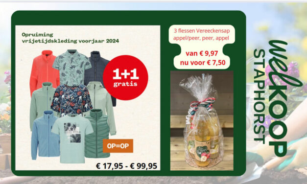 Grandioze Acties bij Welkoop Staphorst
