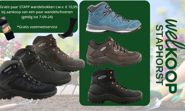 Wandelschoenen, advies en service bij Welkoop Staphorst