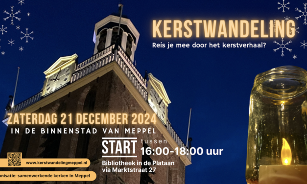 Kerstwandeling in Meppel