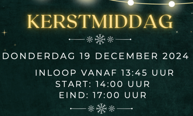 Kerstmiddag in Staphorst