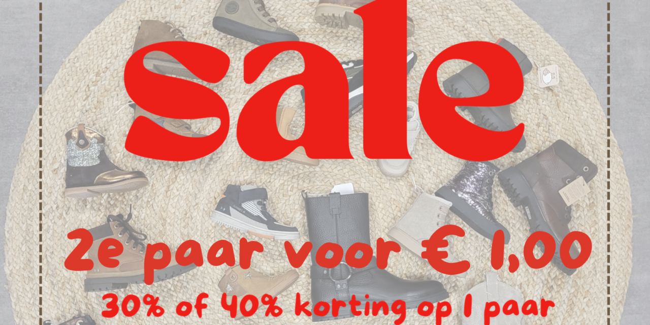Sale bij Bootiesz