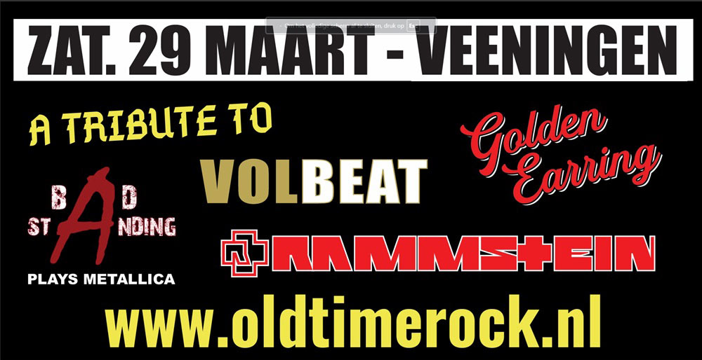 Monsters of Rock pakt uit met vier Tribute Bands