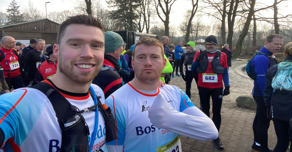 Lopers Bos Bedden Loopgroep AG ’85  bij diverse wedstrijden actief