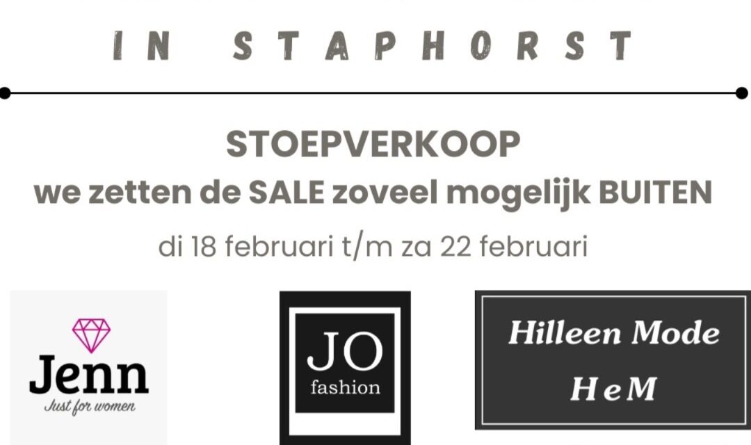 💥💥FINAL SALE in Staphorst