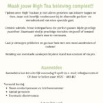 Geniet van een Betoverende Paas High Tea ! 🐰🥚🌸