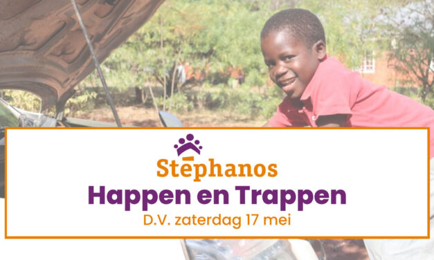 LAATSTE KANS AANMELDEN: Happen en Trappen met Stéphanos!