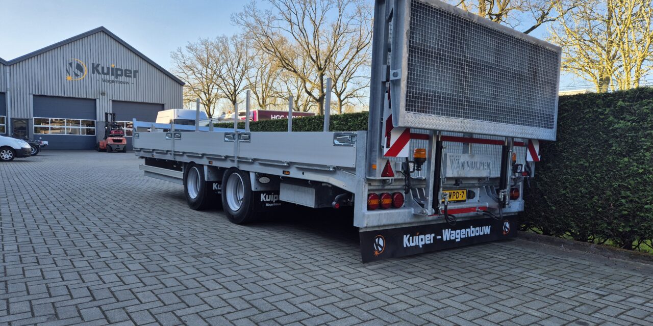 KUIPER Wagenbouw aanhanger voor Van Vulpen Materieel!