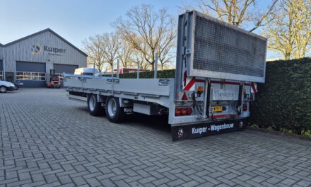 KUIPER Wagenbouw aanhanger voor Van Vulpen Materieel!