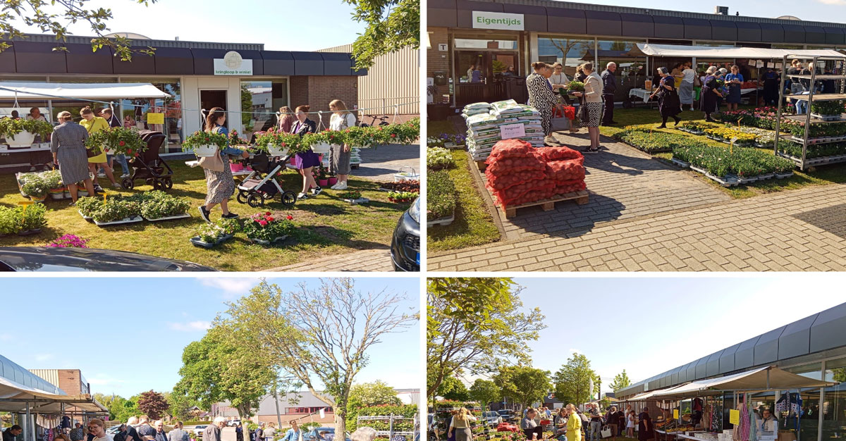 Mooie opbrengst Lentemarkt Adullam