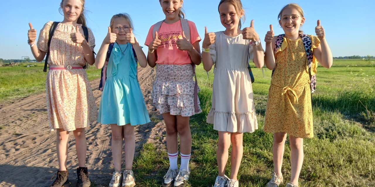 Avondvierdaagse Dinsdag 13-5-2025  Roevene