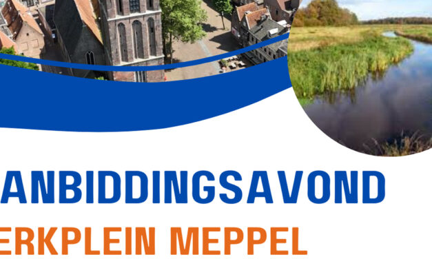 Aanbiddingsavond op kerkplein in Meppel