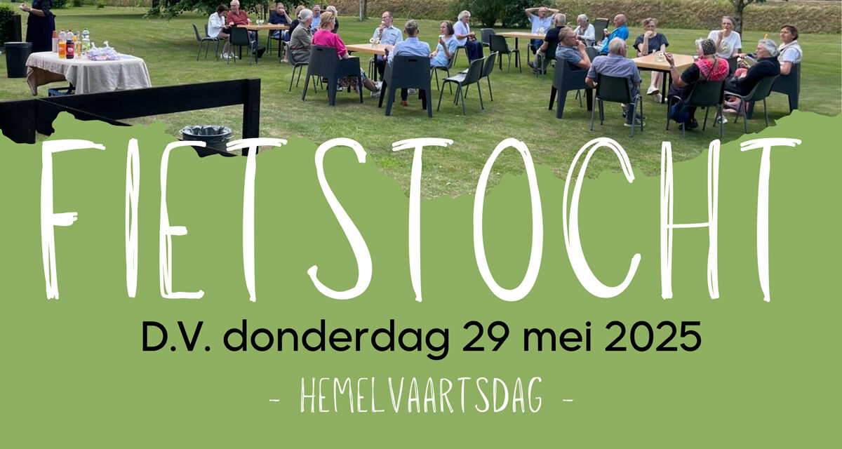 Fietstocht 29 mei