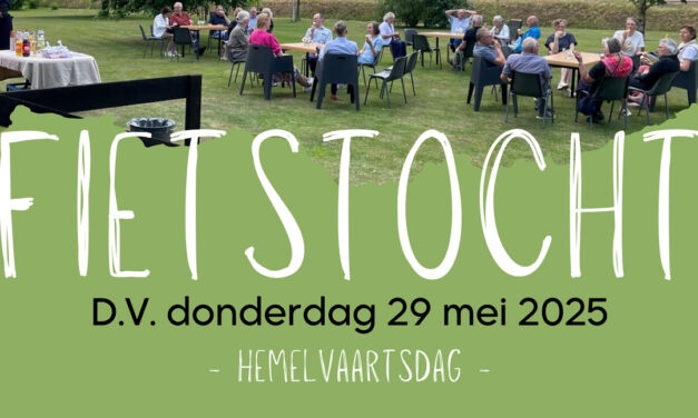 Fietstocht 29 mei