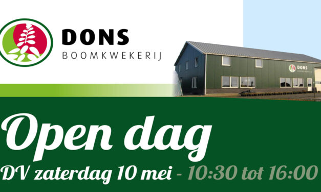 Open dag Dons boomkwekerij