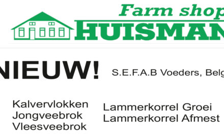 NIEUW bij Farmshop Huisman! Kwaliteit voeders uit België!