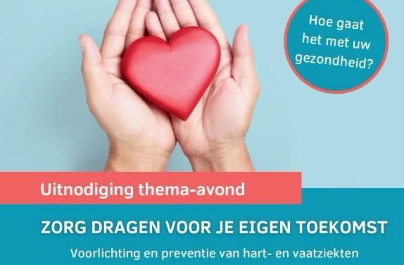 Thema-avond: zorg dragen voor je eigen toekomst