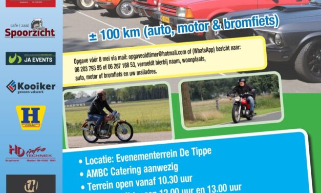 Oldtimer Dagrit AMBC Staphorst op zaterdag 10 mei 2025