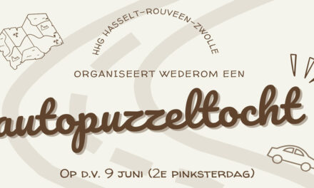 HHG Hasselt Rouveen Zwolle: Autopuzeltocht