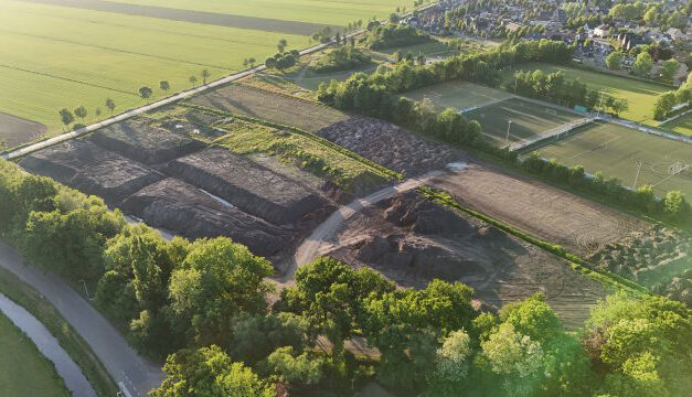 Nieuwe stap in aanleg Dorpspark Rouveen
