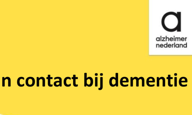 Alzheimer Trefpunt: In contact bij Dementie
