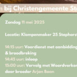 ‘Van vermoeid naar vruchtbaar’ bij Christengemeente Staphorst