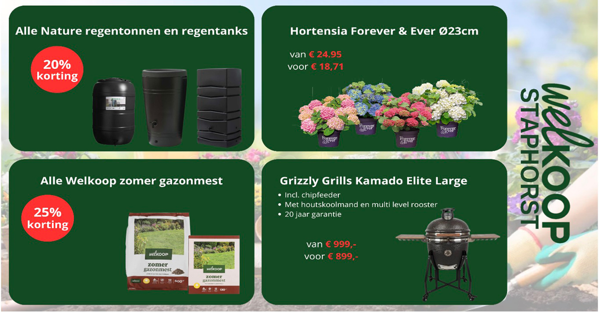 Nieuwe acties bij Welkoop Staphorst