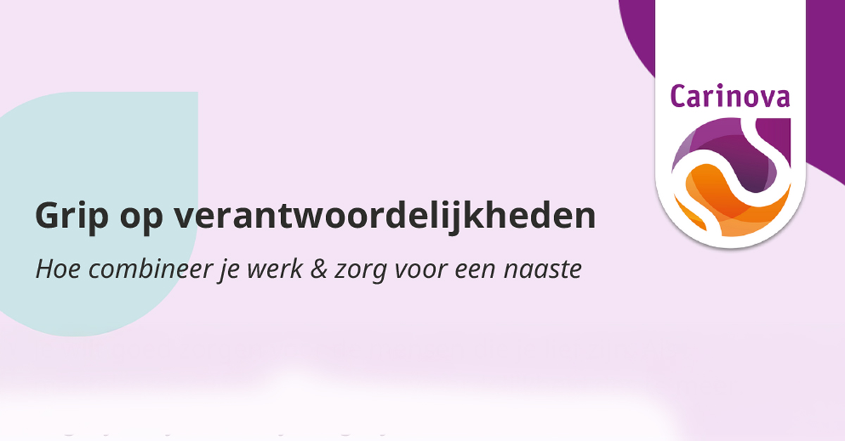 Uitnodiging voor Staphorster mantelzorgers