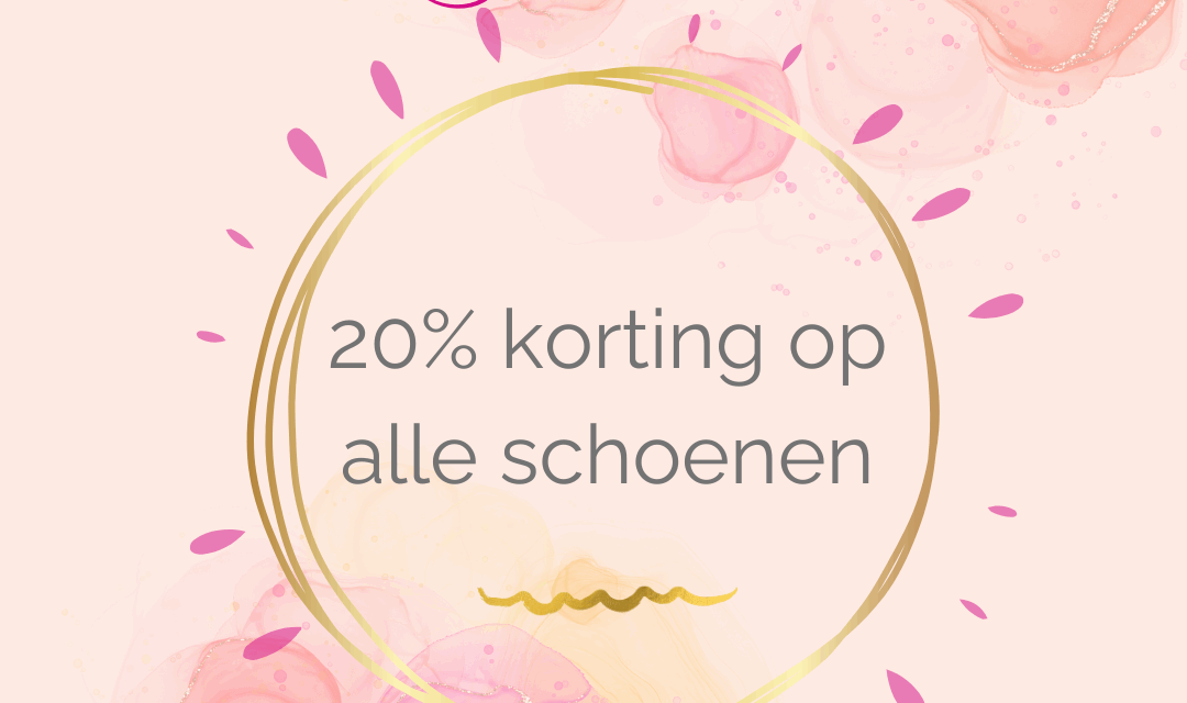 20% korting op alle schoenen bij Bootiesz Kinderschoenen