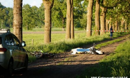 Motorcrossers gewond bij botsing op Heidehoogtenweg