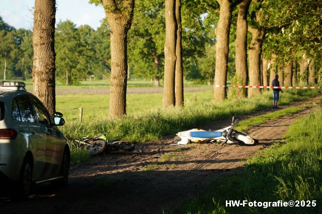 Motorcrossers gewond bij botsing op Heidehoogtenweg