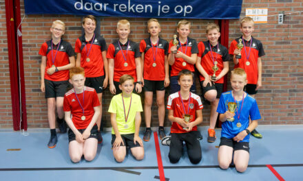 Enerverende wedstrijden tijdens het Tafeltennis Clubkampioenschap