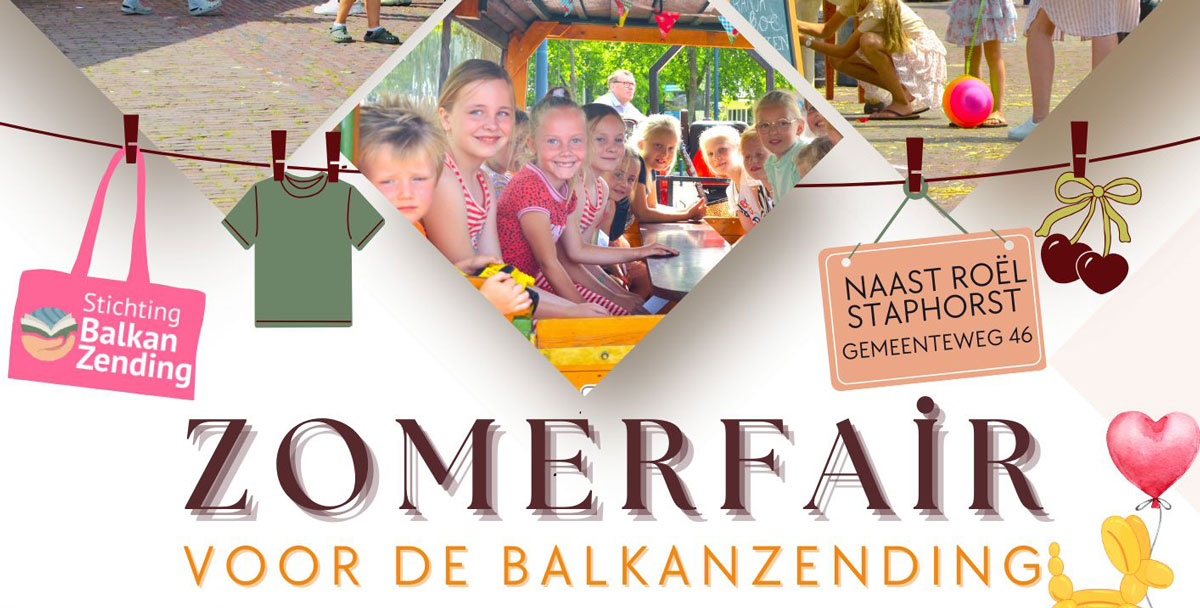 De Balkanzending organiseert zaterdag 28 juni een zomerfair