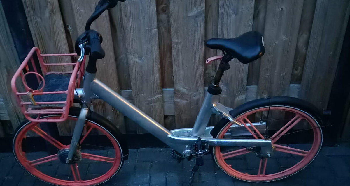 Van wie is deze bijzondere fiets?