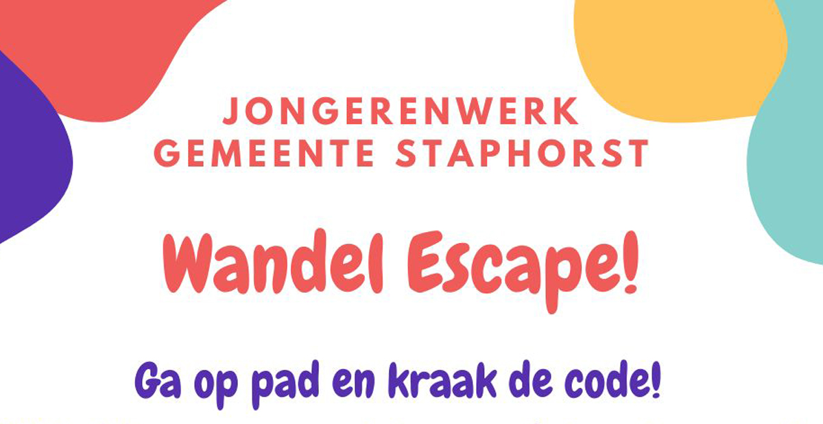 Wandel Escape, ga op pad en kraak de code!