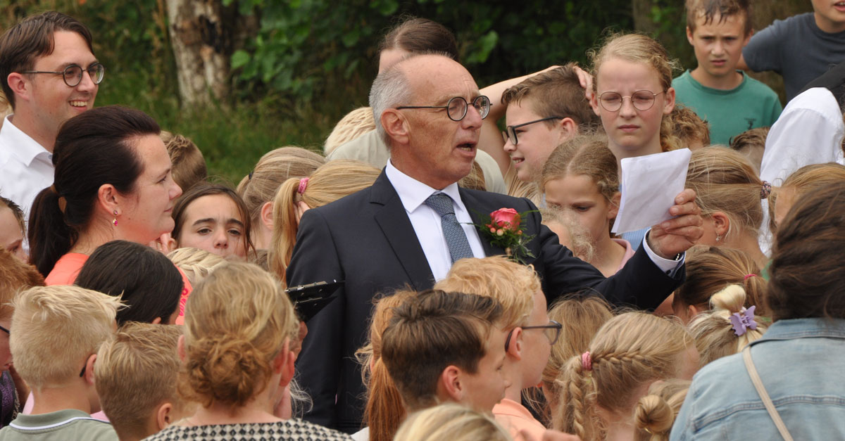 Meester Hendriksma heeft afscheid genomen