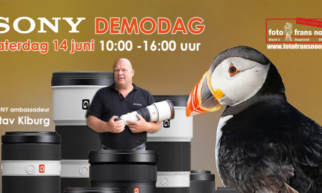 Sony Demodag bij Foto Frans Nooren
