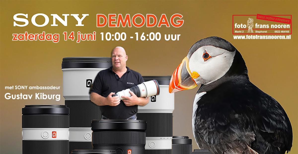 Sony Demodag bij Foto Frans Nooren