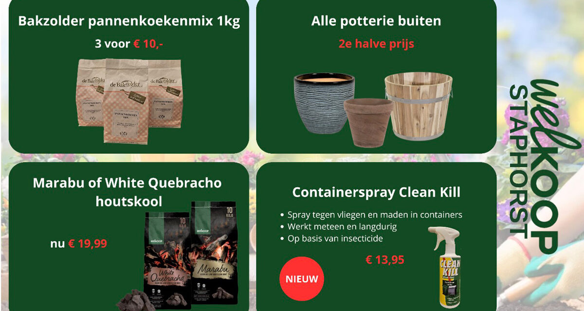 Acties bij Welkoop Staphorst