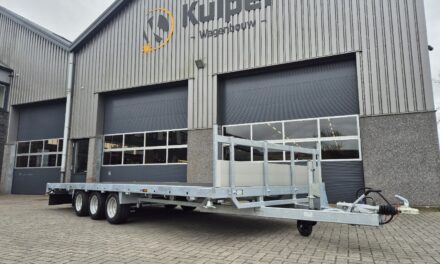 KUIPER Wagenbouw maatwerk voor Van Der Sluis Transport!
