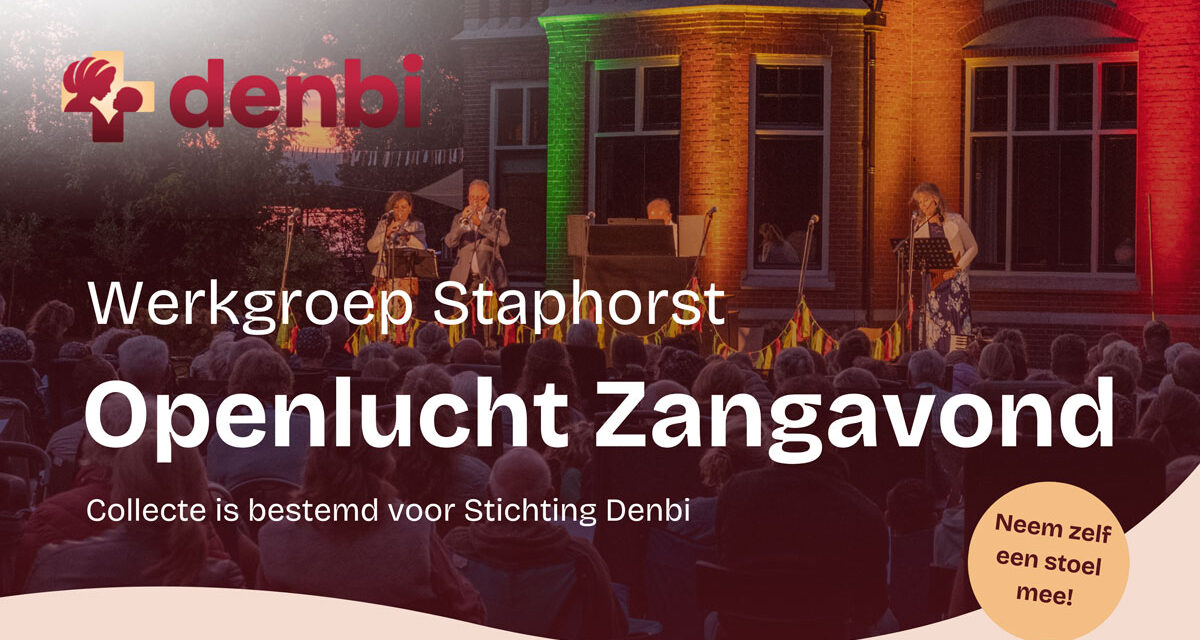 Openlucht Zangavond