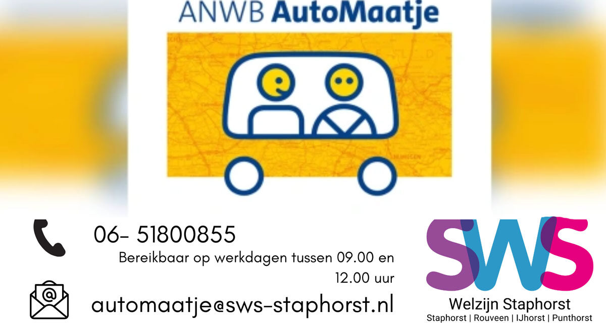 In verband met de zomervakantie is ANWB Automaatje tijdelijk beperkt bereikbaar
