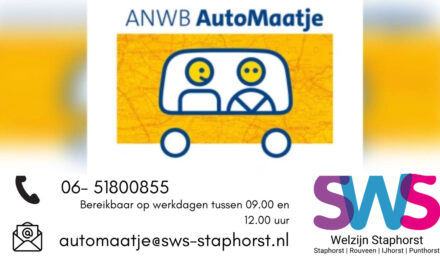 In verband met de zomervakantie is ANWB Automaatje tijdelijk beperkt bereikbaar