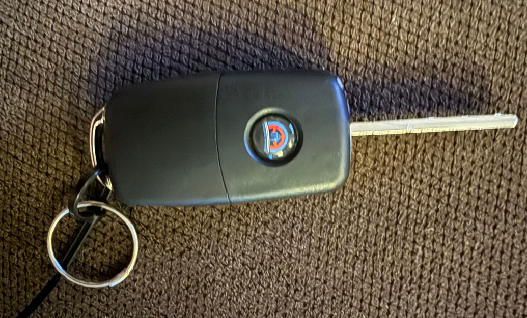 Autosleutel gevonden