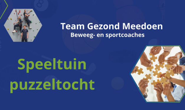 Puzzels + plezier = avontuur in de speeltuin!