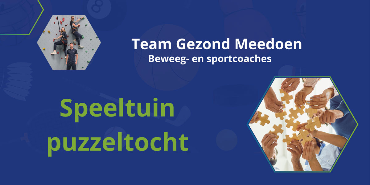 Puzzels + plezier = avontuur in de speeltuin!