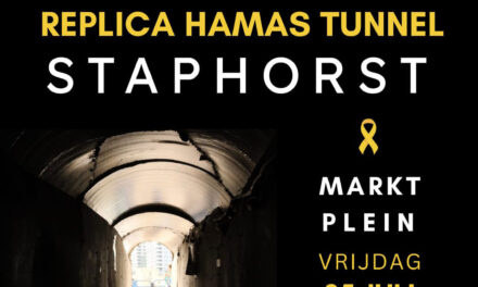 Replica Hamas tunnel in Staphorst
